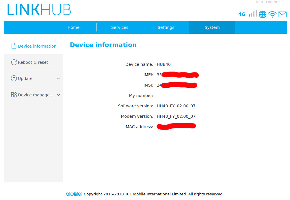 HH40V SIM info