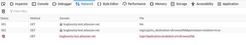Atlassian HTTP redirect